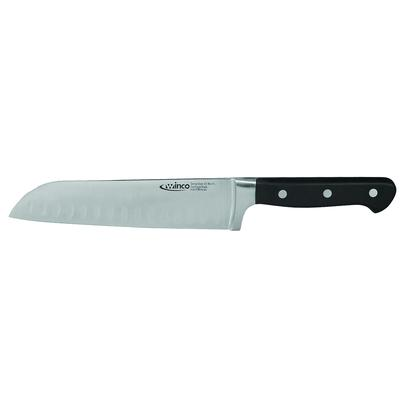 Winco KFP-70 Professional Santoku Knife 7" 