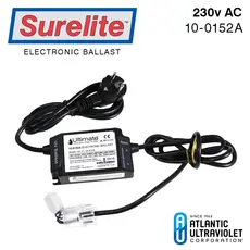 Ballast: 230v 50/60Hz European Plug /258140B/Alarm/LED