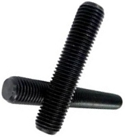 9/16" - 12 X 36" FULLY THREADED STRAIGHT ROD SAE J429 GR 8 PLAIN