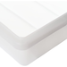 Carlisle 1064102 18" x 26" x 6" White Food Storage Box