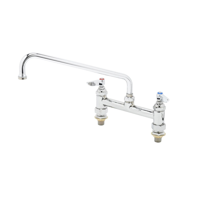 T&S Brass B-0221-CC Mixing Faucet Deck Mount