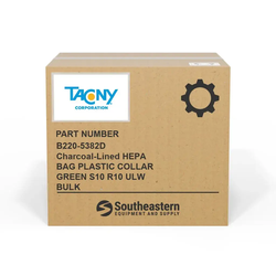 Tacony - B220-5382D - Charcoal-Lined HEPA BAG PLASTIC COLLAR GREEN S10 R10 ULW BULK