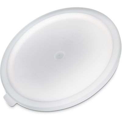 Carlisle 60302 White Polyethylene Lid for 6-8 qt Bains Marie