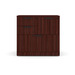 PL114 30"W LATERAL BBF COMBO-MAHOGANY