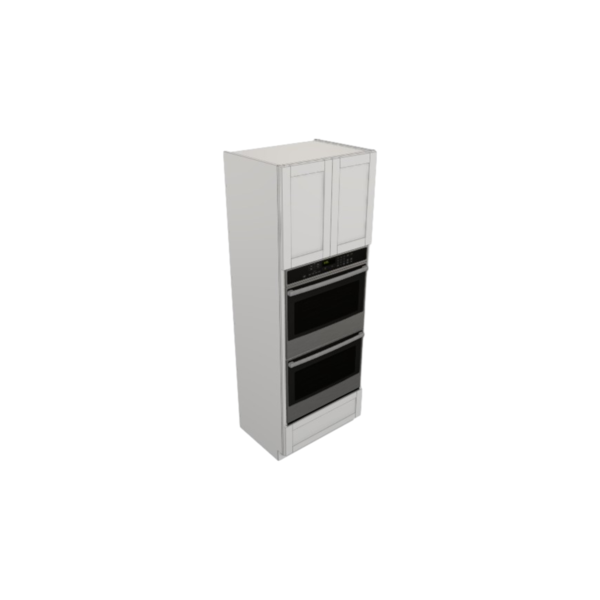 Metropolitan White Oven Cabinet  - 33 W X 96 H X 24 D