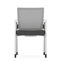 Propel Guest Chair - White Mesh Back with Charcoal Seat