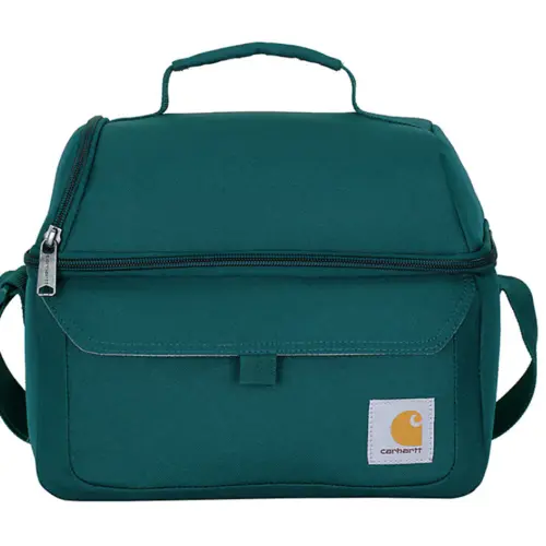 CARHARTT AB546 - Insulated 12 Can Two Compartment Lunch Cooler - Greenstone