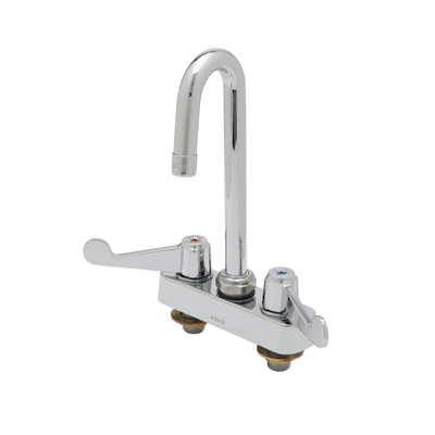 T&S Brass 5F-4CWX03A Equip Workboard Faucet 4" Deck Mount