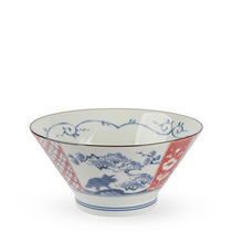 Edo-Style Dino Bowl 7.5" Ryouenryu