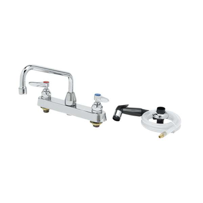 T&S Brass B-1172-CR Workboard Mixing Faucet Deck Mount