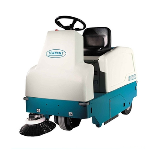 New Tennant 6100 Battery Rider Sweeper - 225AH Battery