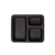 321 Flexible Silicone 3-Compartment Tray, Brown (24/Case)