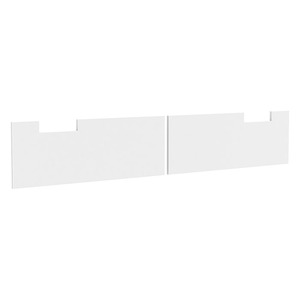 PL38MOD2 PAIR MODESTY PANELS- WHITE