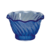 Plastic dessert dish  blue