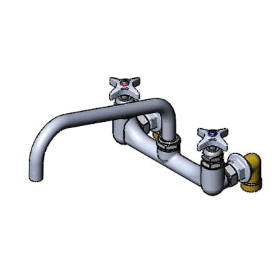 T&S Brass B-0290-CVH Big-Flo Mixing Faucet Wall Mount
