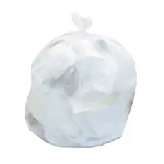 24 X 33" 8 MICRON 12-16 GALLON NATURAL CAN LINER, HIGH DENSITY, 1000/CA, 64 CA/PLT S243308N FOR PAR-A-DICE