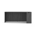 PL178R 71" RIGHT PORKCHOP 30"D- COASTAL GRAY