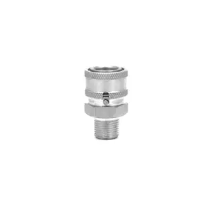 Hydrojet Stainless 1/2" Male Locking QC Coupler 