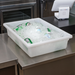Carlisle 1064102 18" x 26" x 6" White Food Storage Box