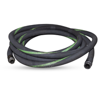 2” X 50’  Green Stripe Shotcrete Hose with Heavy Duty Grooved End