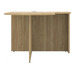 PL133R 71" BULLET DESK W/CORNER EXTENSION- RIGHT- Aspen