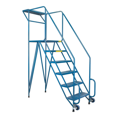 Rolling Ladder - Mechanics/Maintenance - 6 Step - 300 lb Capacity