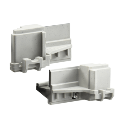 Cambro ECC1580 Camshelving Elements Corner Connector Set Brushed Graphite