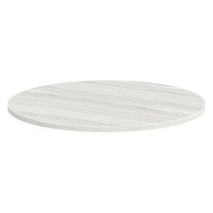 PLT36R 36" ROUND TABLE TOP ONLY- SILVER BIRCH