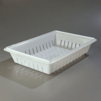 Carlisle 18" x 26" x 5" White Colander