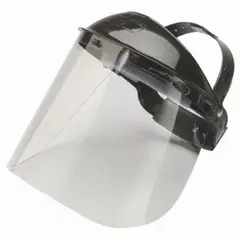 14382 CLEAR FACESHIELD HEADGEAR, GENERAL PURPOSE, 12/CS