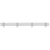 Metro L60N-4BL Super Erecta Shelf Ledge 60"W X 4"H | Cook's Direct
