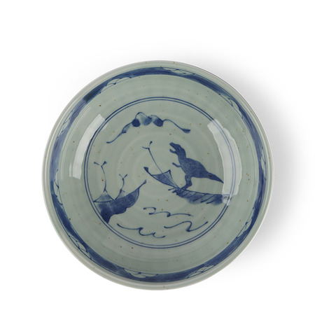 Edo-Style Dino Bowl 6" Shinogiryu