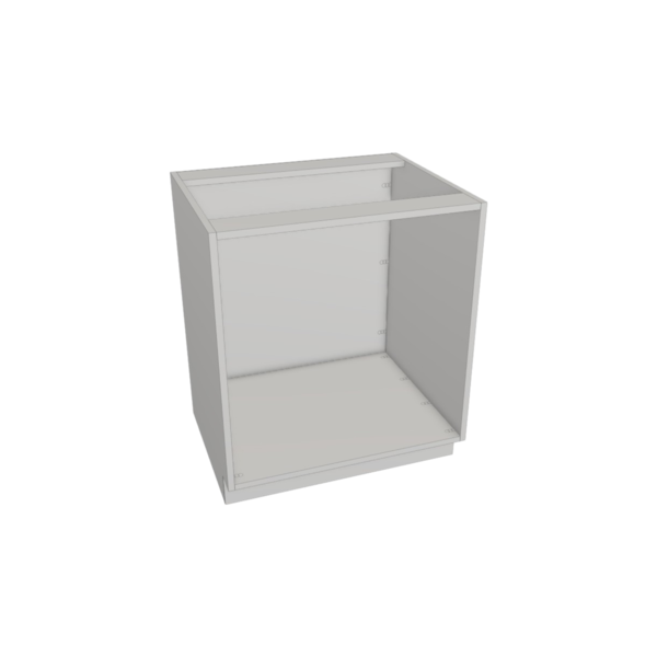Hampton Pure White Box  Base Oven Cabinet Kit - 30"
