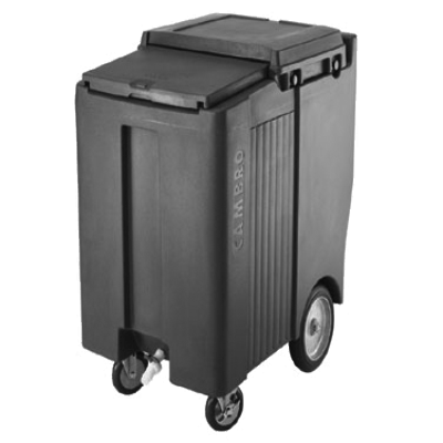 Cambro ICS200TB131 Slidinglid Tall Ice Caddy Mobile
