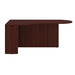 PL133L 71" BULLET DESK W/CORNER EXTENSION- LEFT- Mahogany
