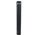 MATTE BLACK CHIMNEY WITH CAP - 1.1M (Use with Blaze)