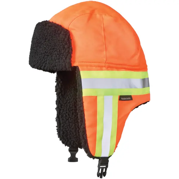 TOUGH DUCK SA131 - HI-VIS 40G Thinsulate Aviator Hat - Orange