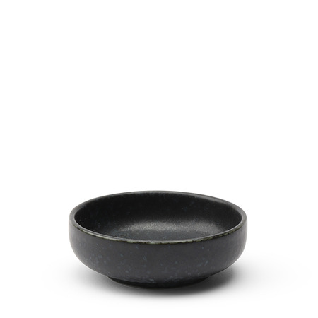 Black Cosmos Sauce Dish 3-1/2"