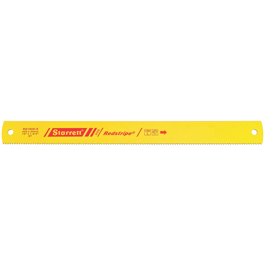 STARRETT RS1806-8 18 x 1-3/4 x .088 x 6T, Redstripe Power Hacksaw Blade