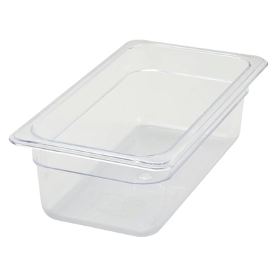  Winco SP7304 4" Polyware 1/3 Size Food Pan