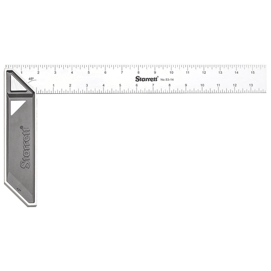 STARRETT K53-14-N 14'' Stainless Steel Carpenter's Try Square