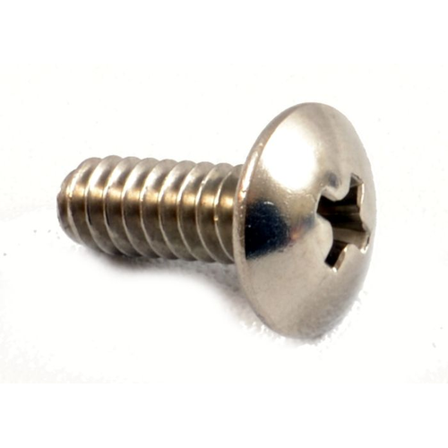 Stainless Steel Phillips Truss Screw - 10 - 24 X 0.5 In