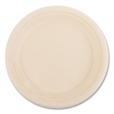 Boardwalk BWKPLATE9NPFA Boardwalk®Bagasse PFAS-Free Dinnerware, 
