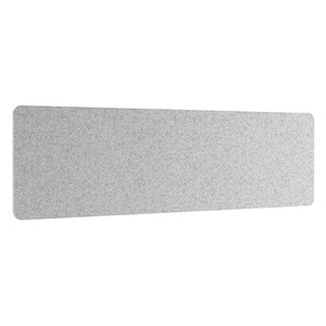 PLTPETP 15"H x 54"W PET PRIVACY PANEL - Ash