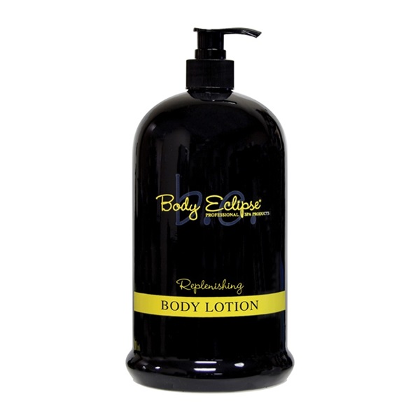 Ready Care 32oz Body Eclipse Spa Vanity Dispensers, Ceramic Black