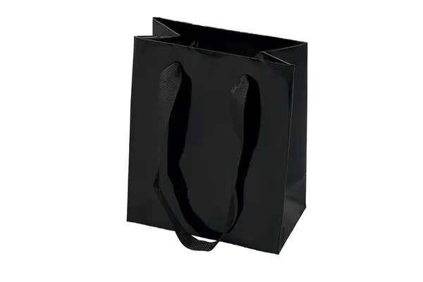 BLACK SHOPPING BAG SMALL