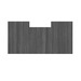 PL35EMODSB END MOD FOR PL135T/235T- COASTAL GRAY