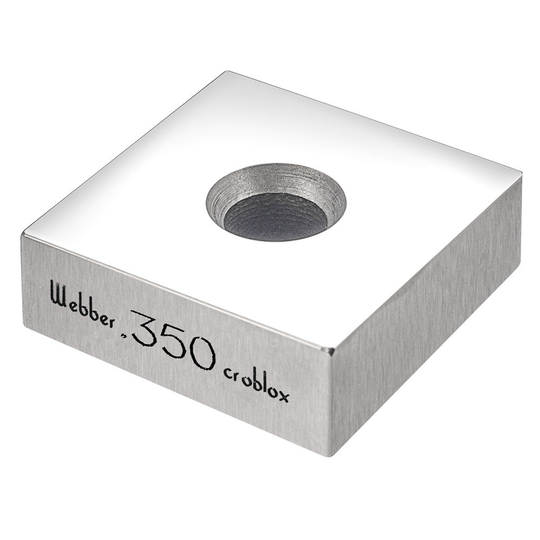 STARRETT SC .350 A1 Square Croblox Gage Block - .350 In., Grade A1