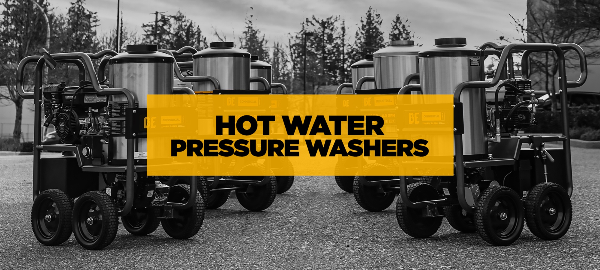 Hot Water Pressure Washers: Industrial & Commercial