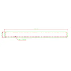 BACK DISPLAY RACK WHITE